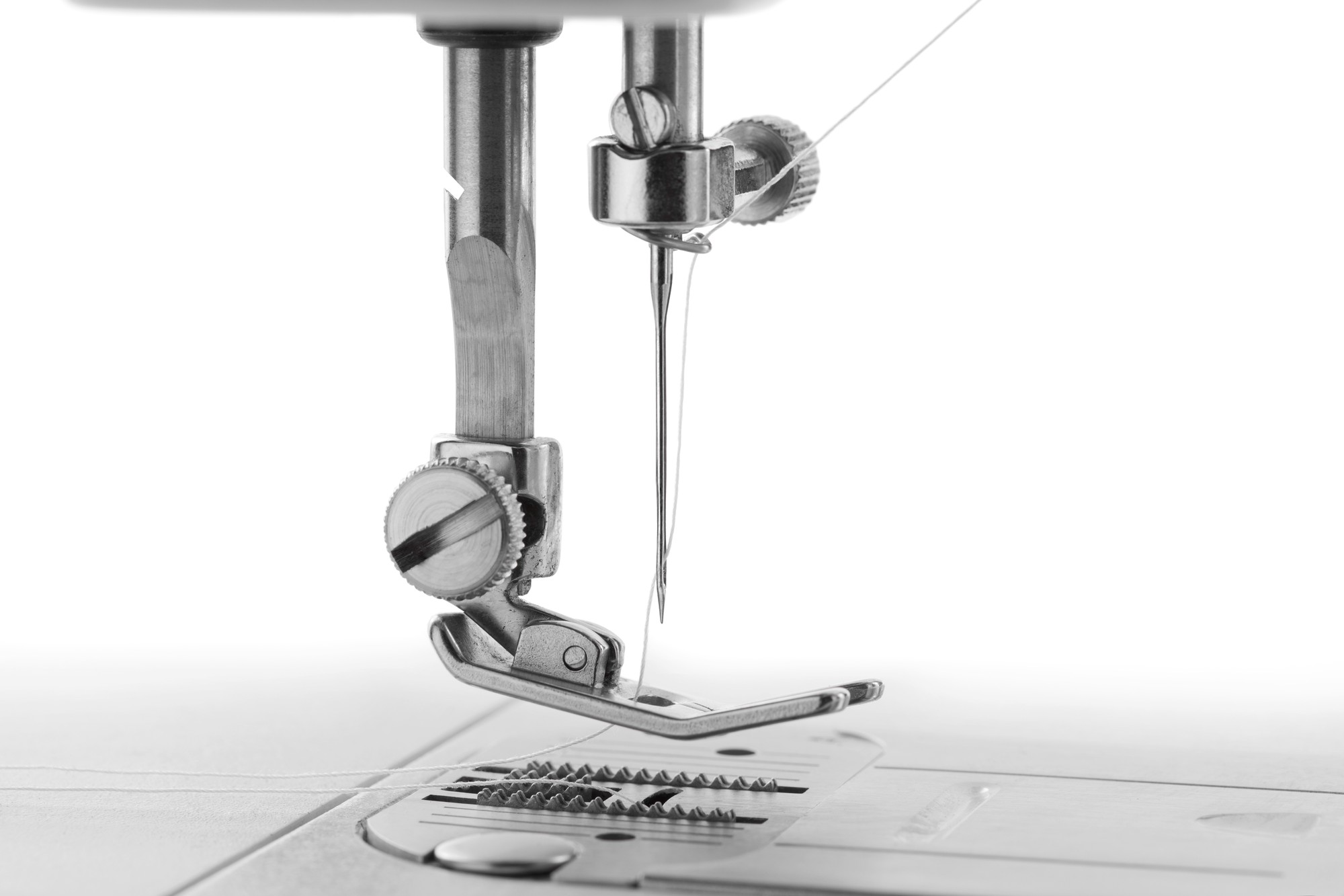 Yüksek çözünürlüklü modern nakış makinesi ve işlemeli kumaş